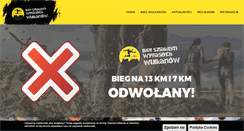 Desktop Screenshot of biegwulkanow.pl